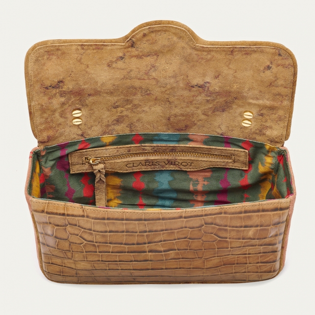 Tobacco Leather Big Ava Bag