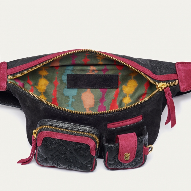 Sac Banane Cuir Romeo Réglisse