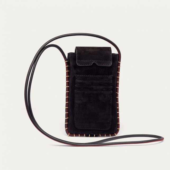 Etui à lunettes Emile Cuir Noir