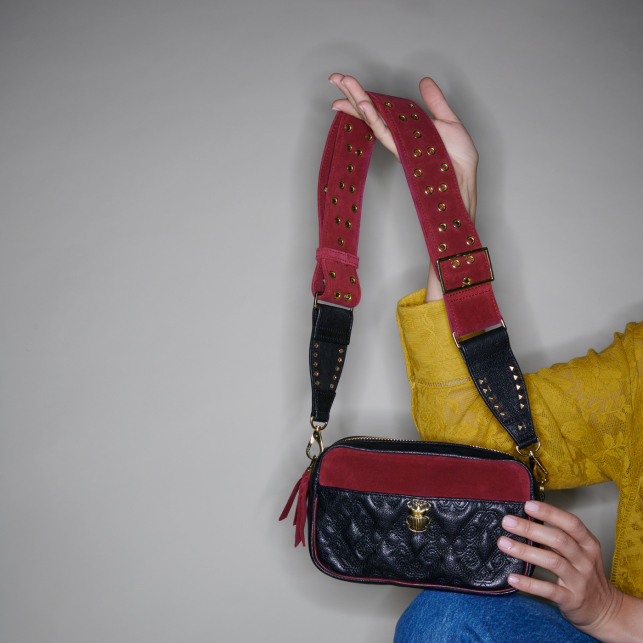 Sac Lily Cuir Réglisse