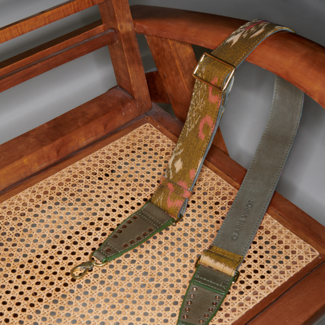 Khaki Endek Timor Strap