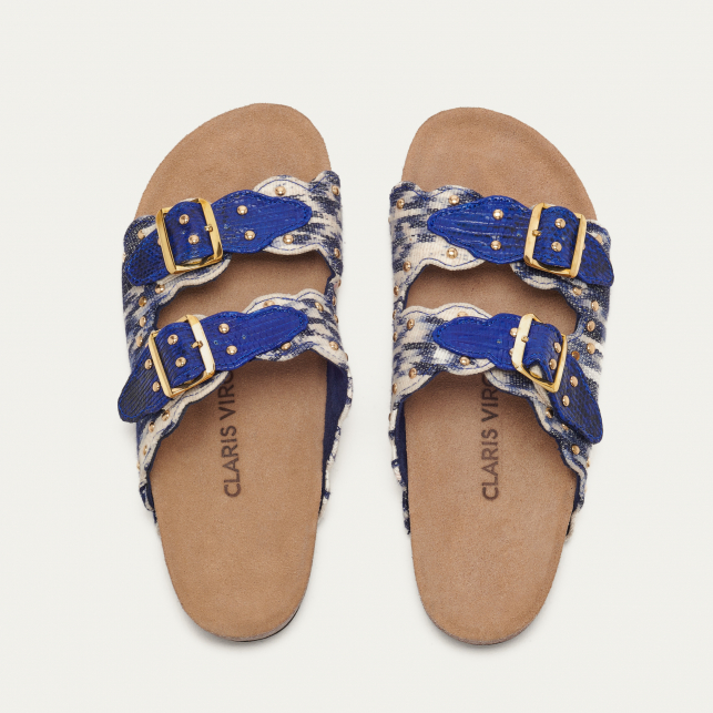 Sandales Timor Odette Bleu