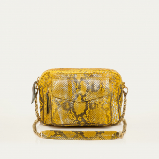 Sac Python Big Charly Jaune Impérial Samouraï