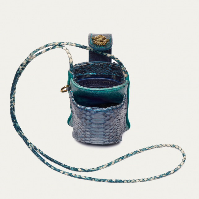 Lagoon Python Phone Bag Double Marcus