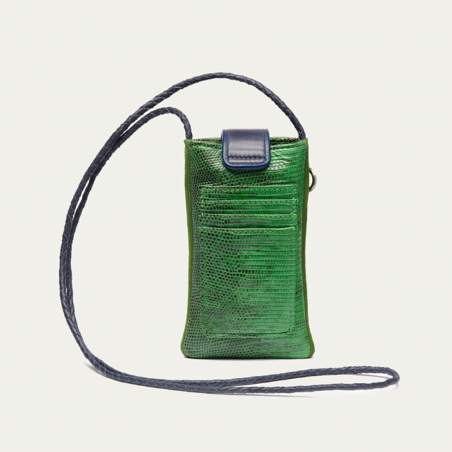 Yuzu Lizard Phone Bag Double Marcus
