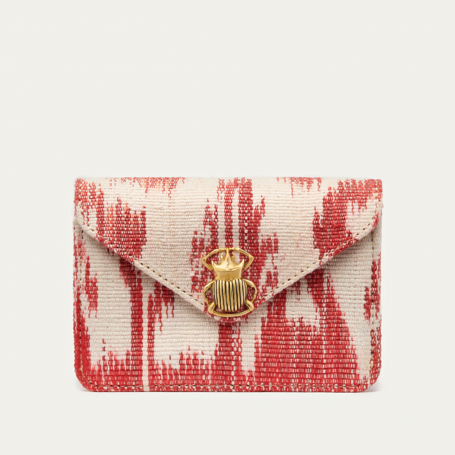 Red Timor Card Holder Alex