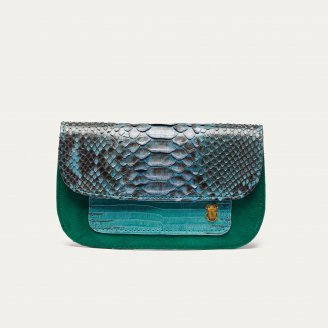 Porte Cartes Python Bianca Lagon