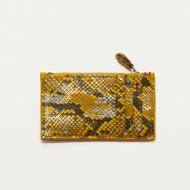 Porte Carte Python Helena Samourai