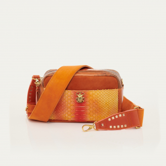 Sac Python Lily Orange Tatsu