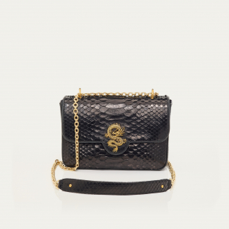 Sac Python Ava Medium Noir Dragon