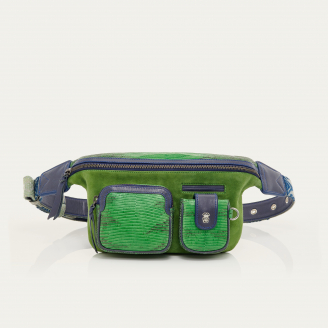 Sac Banane Lézard Romeo Vert Yuzu