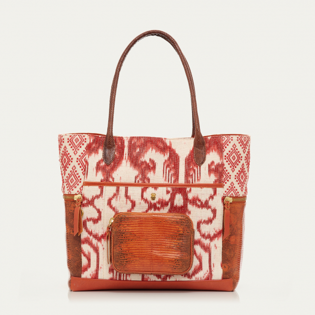 Kocha Lizard and Red Dragon Timor Hugo Bag