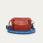 Sac Cuir Charly Rouge Brique Rouge Anko