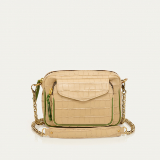 Sesame Leather Bag Charly