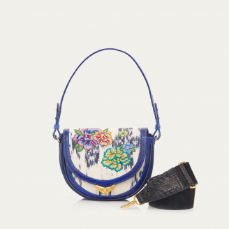 Sac Timor Victoria Bleu Brodé