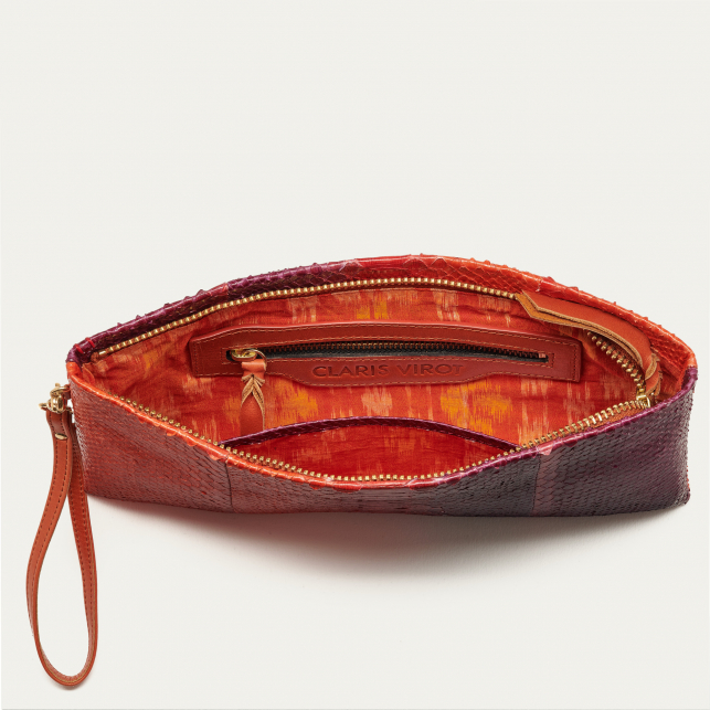 Pochette Python Lou Levant