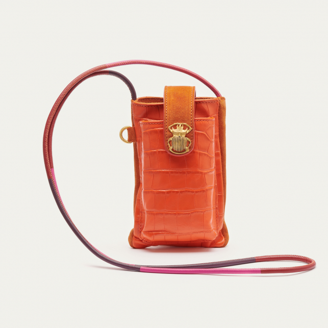 Koi Leather Phone Bag Double Marcus