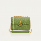 Sac Cuir Ava Medium Matcha