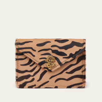 Porte Carte Cuir Imprimé Alex Tora