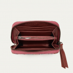 Portefeuille Python Mini Bob Rose Corail