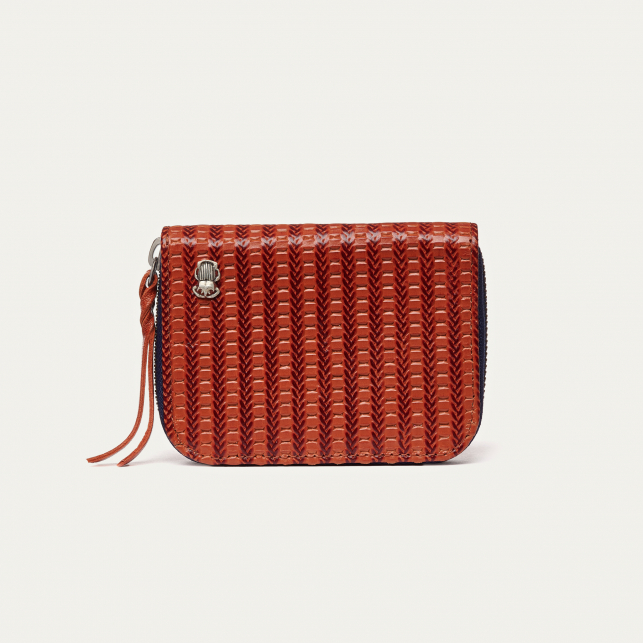 Anko Embossed Braided Mini Bob Wallet