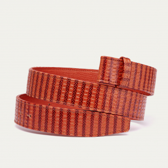 Anko Embossed Braided Leather Belt