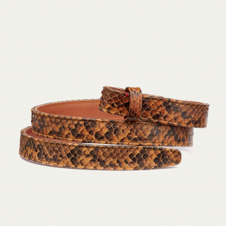 Baby Ceinture Python Moka