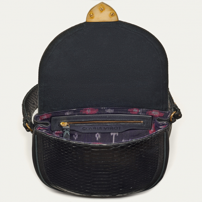 Black Python Bag Big Victoria