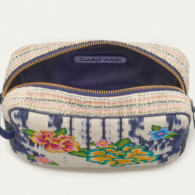 Trousse Timor Suzanne Bleu Brodé