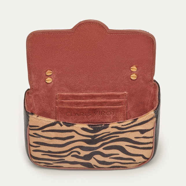Sac Cuir Mini Ava Imprimé Tigre Tora