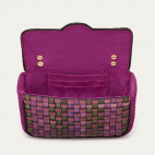 Sac Cuir Tressé Mini Ava Rose Sakura