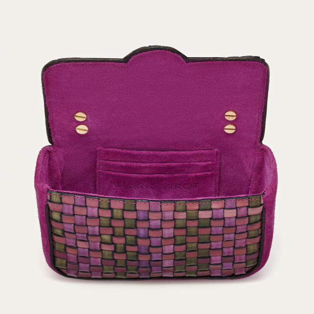 Sac Cuir Tressé Mini Ava Rose Sakura