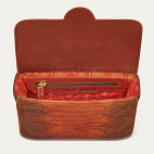 Sac Lézard Ava Medium Marron Caramel Kocha