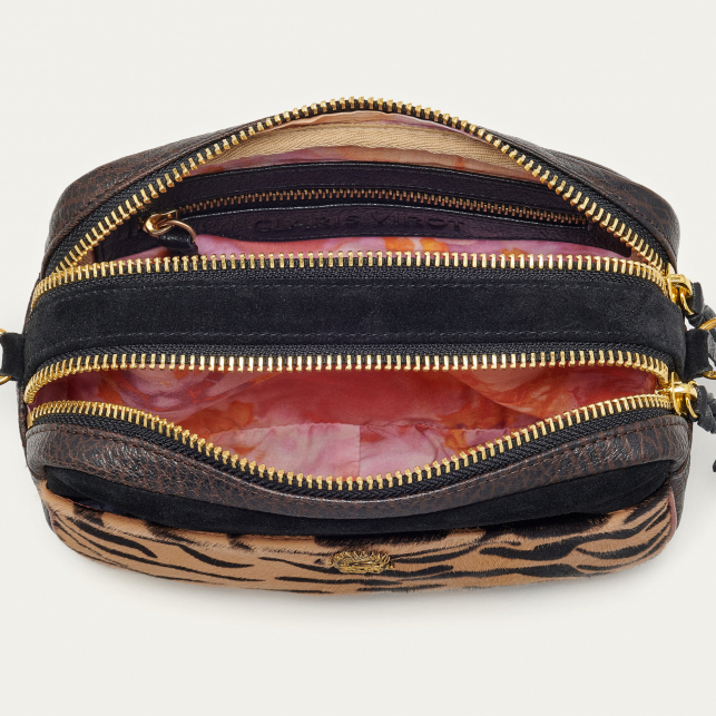 Sac Cuir Lily Imprimé Tigre Tora