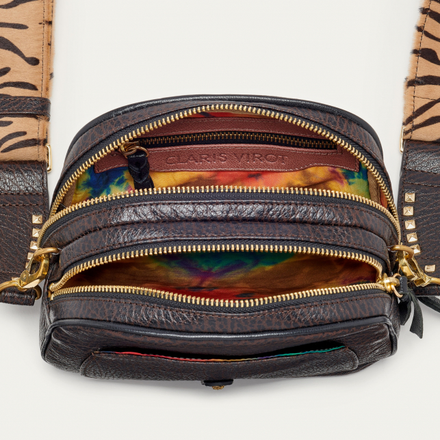 Sac Cuir Clara Marron Brun Shoyu