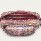 Sac Python Charly Corail Rose