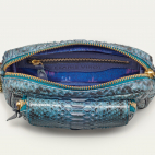 Sac Python Charly Bleu Lagon