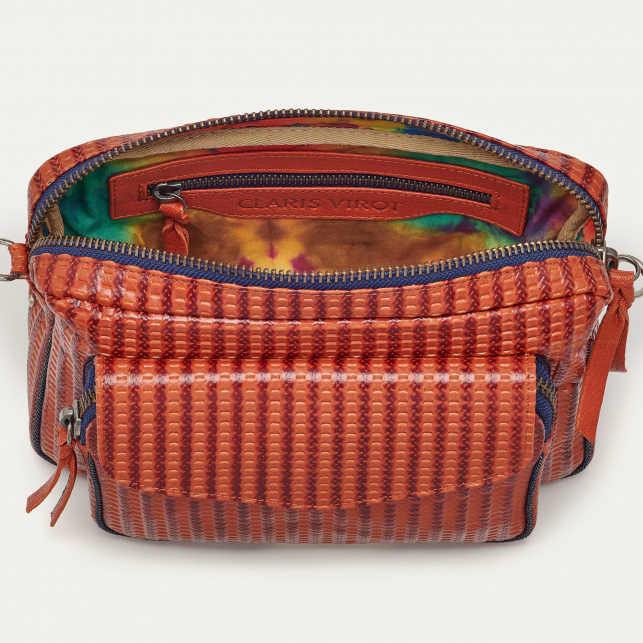 Sac Cuir Big Charly Rouge Brique Rouge Anko