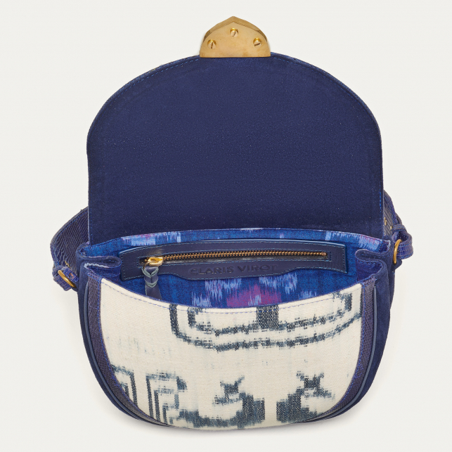 Blue Embroidered Timor Bag Big Victoria