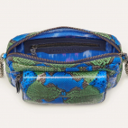 Sac Python Big Charly Bleu Vert Nénuphar