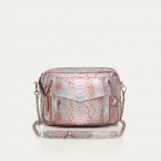 Sac Python Big Charly Corail Rose