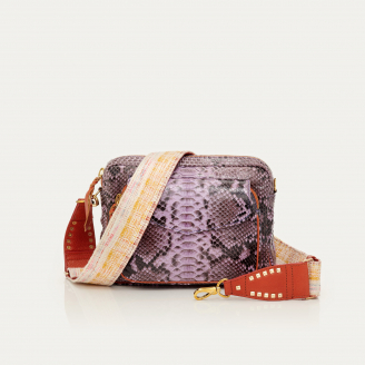 Sac Python Big Charly Rose Parme Paruma