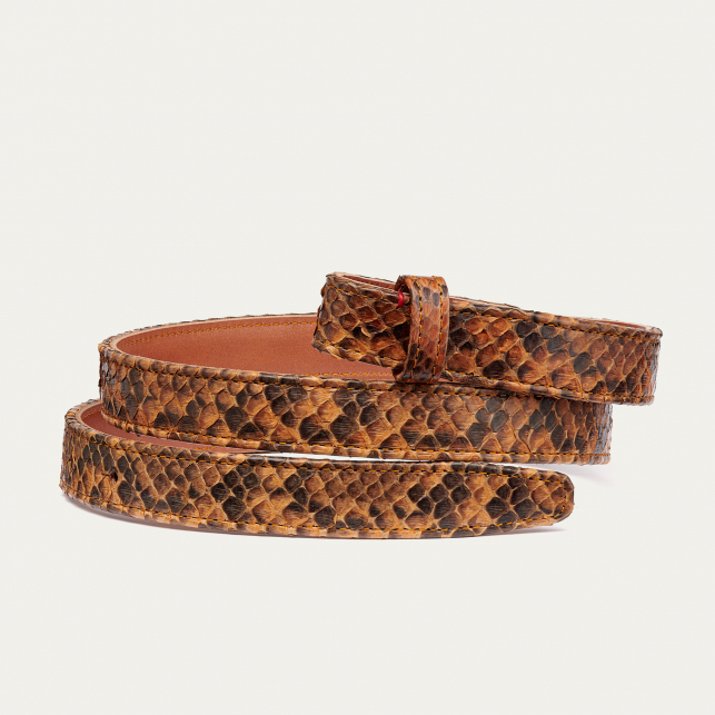 Baby Ceinture Python Moka