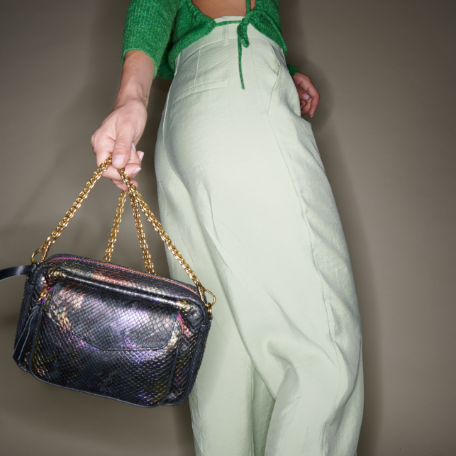 Carbon Python Charly Bag