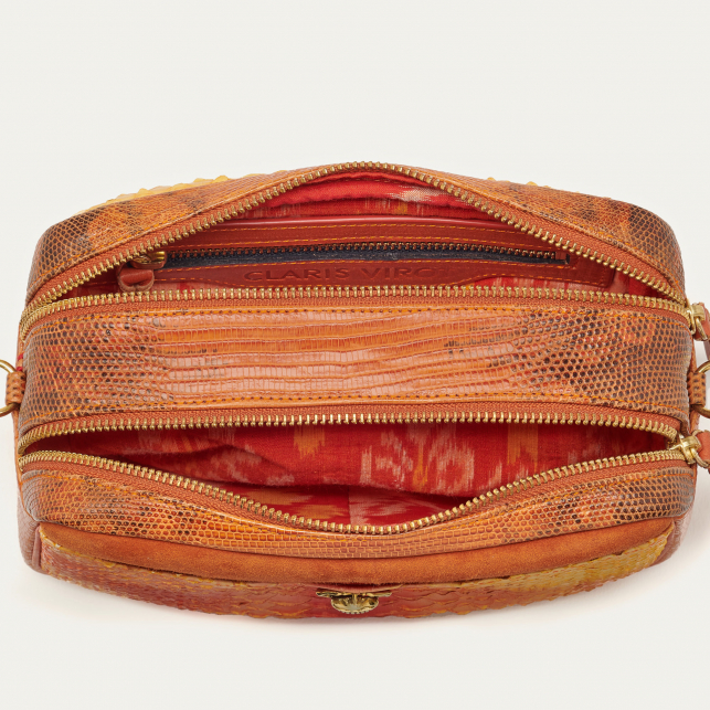 Sac Python Lily Orange Tatsu