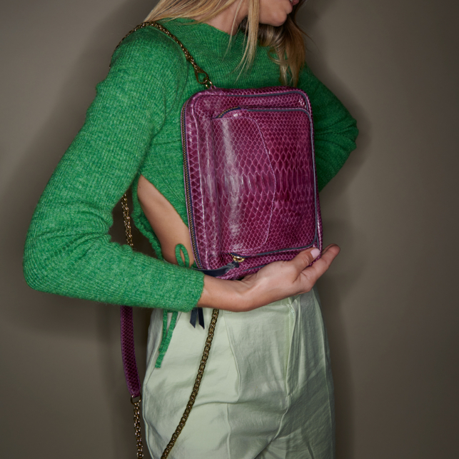 Sac Python Big Charly Violet