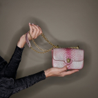 Sac Python Mini Ava Bordeaux Délavé