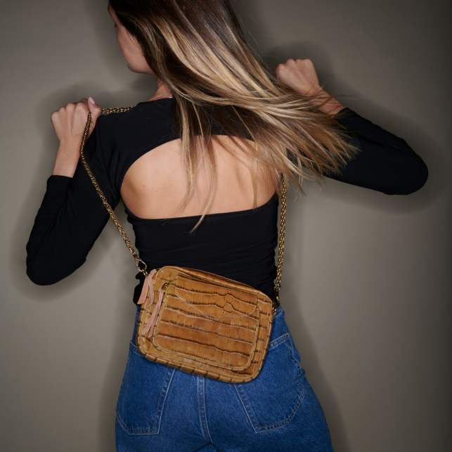 Sac Cuir Charly Marron Tabac