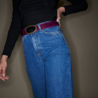 Purple Python Belt