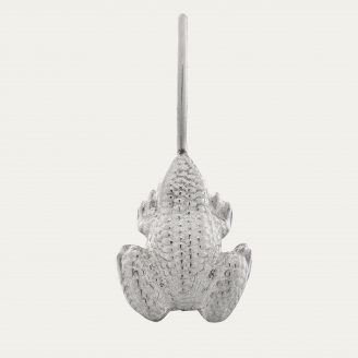 Boucle d'Oreille Cléo Grenouille Argent